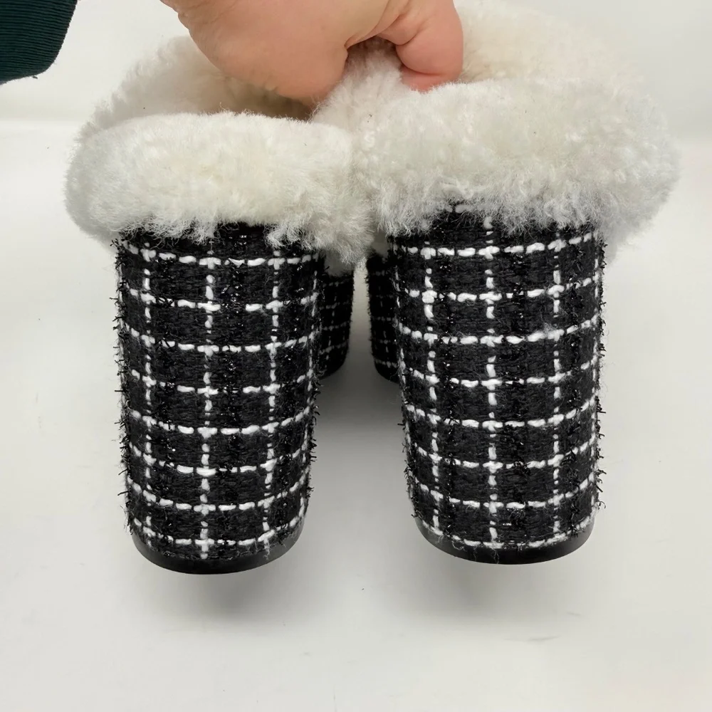 New Larroude Miso Platform Clogs Sz 9
